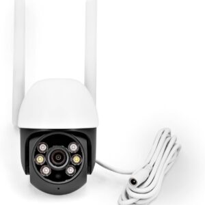 Câmera de Segurança Inteligente Wi-Fi, Nuvem, Compatível com Google Assistente e Alexa – EKAZA EKJS-T1268