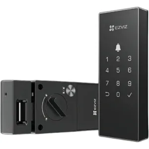 Fechadura Inteligente Sobrepor EZVIZ DL03 com Senha Wi-fi Alexa ou google assistente