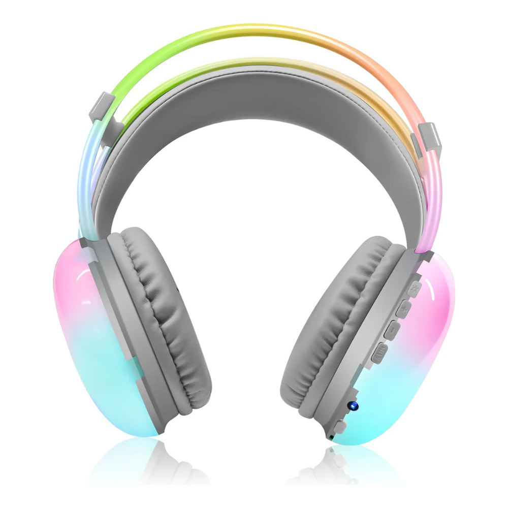 Fone De Ouvido Bluetooth Gamer Headset Hmaston Sn29 Rgb Tws Branco (6)