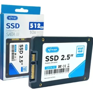 SSD 512GB SATA III Knup KPSS512 para PC e Notebook