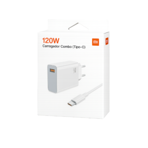 Carregador Turbo Para Xiaomi 120w Usb-c Tipo C Ultra Rapido