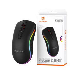 Mouse Gaming 2.4g+bt H'maston Regarregável Ms09